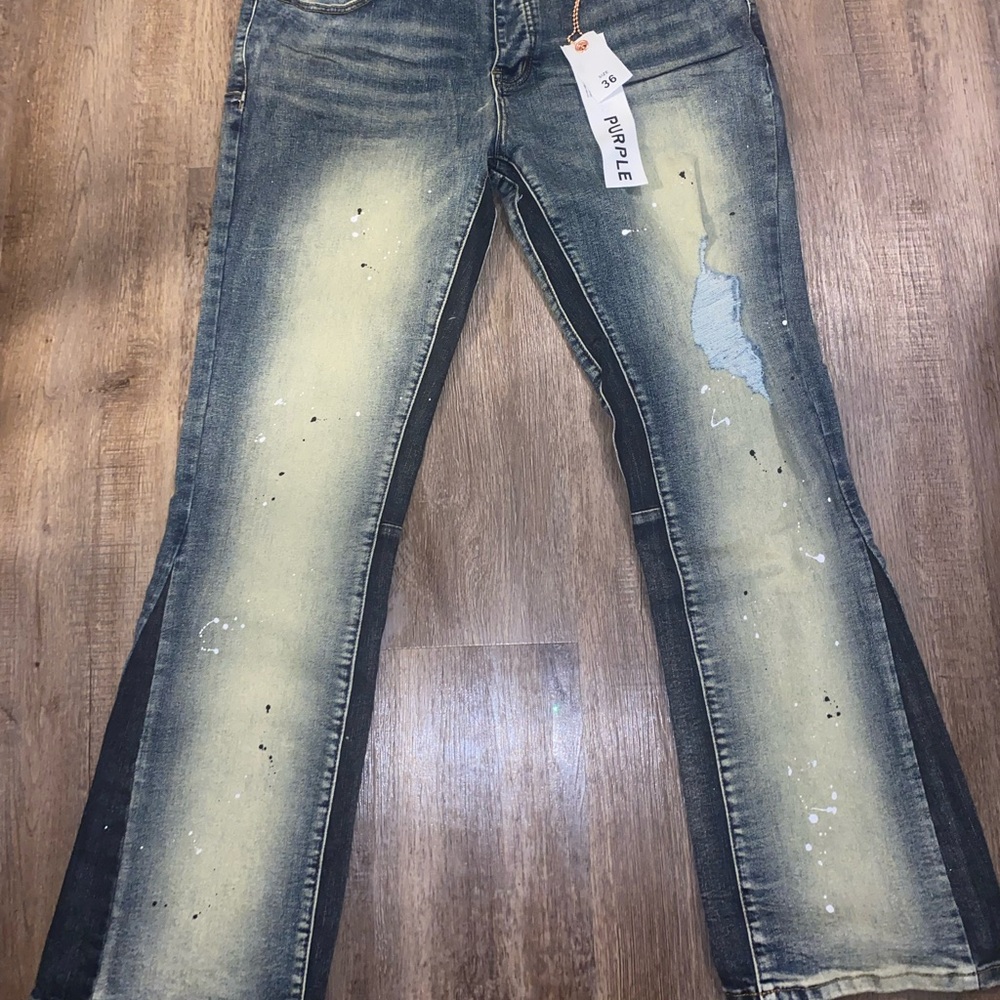 Men's Flare Purple Brand Size 36